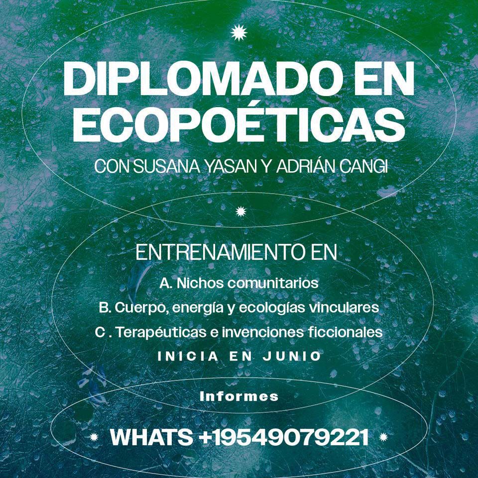 Diplomado en Ecopoéticas